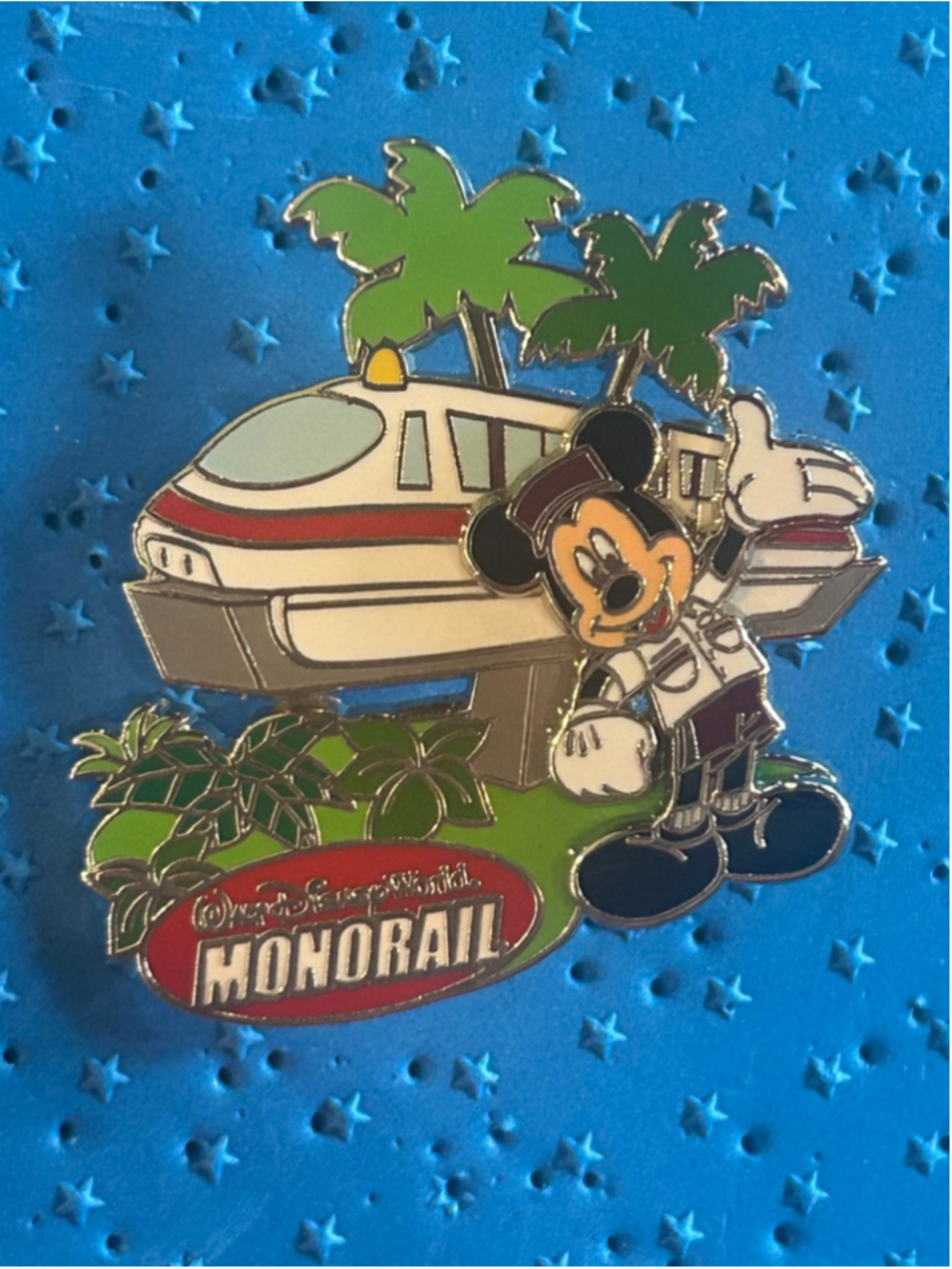 Disney Monorail Mickey Mouse LE 1000 WDW PIN